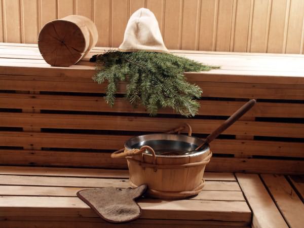 Фото: парилки в деревянной бане.