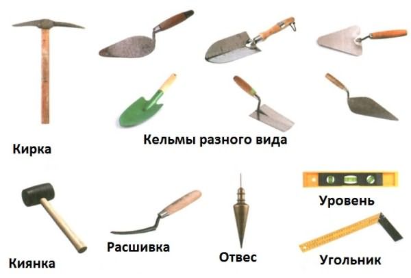 Инструменты печника
