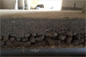 Пол на бетонной плите