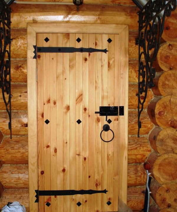 деревянные двери для парилки