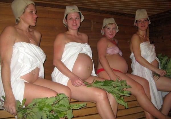 Отдых для беременных женщин в бане полезен