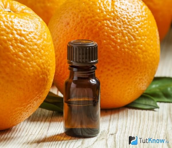 Апельсиновое масло для стабилизации нервной системы в бане