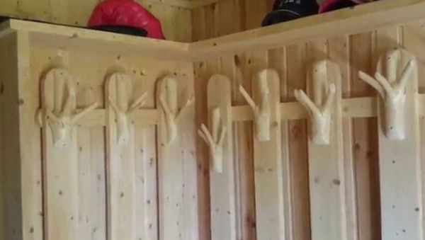деревянные крючки для бани