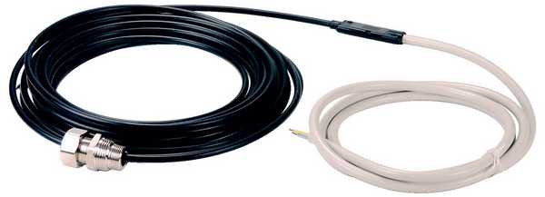 Греющие электрические кабели внешне ничем не отличаются от кабелей связи