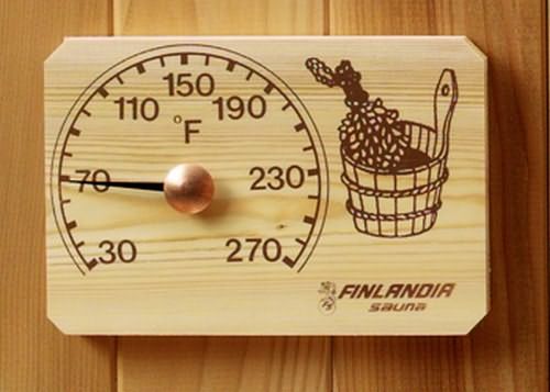 Деревянный банный термометр