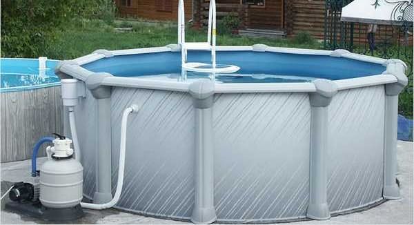 Маленькие бассейны в бане: переносной бассейн из пластика