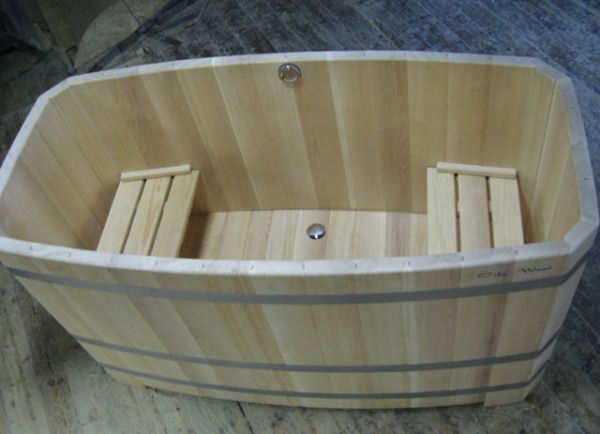 деревянная бочка для бани для купания