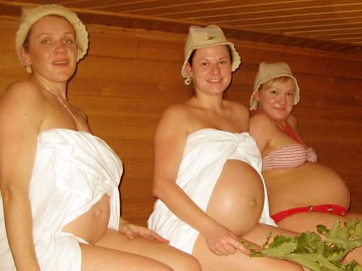 Посещение бани при беременности
